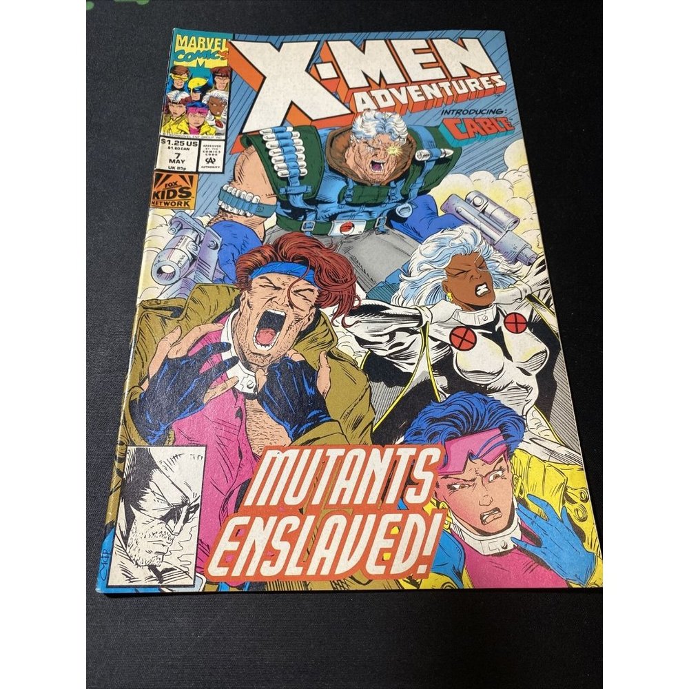 RARE NEW VINTAGE MARVEL 1993 X-MEN ADVENTURES #7 MUTANTS ENSLAVED COMIC BOOK WOW